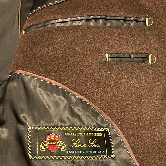 Cashmere Wool Jacket FR Tripler Lana Lux Disegno 42R - Picture 7 of 14